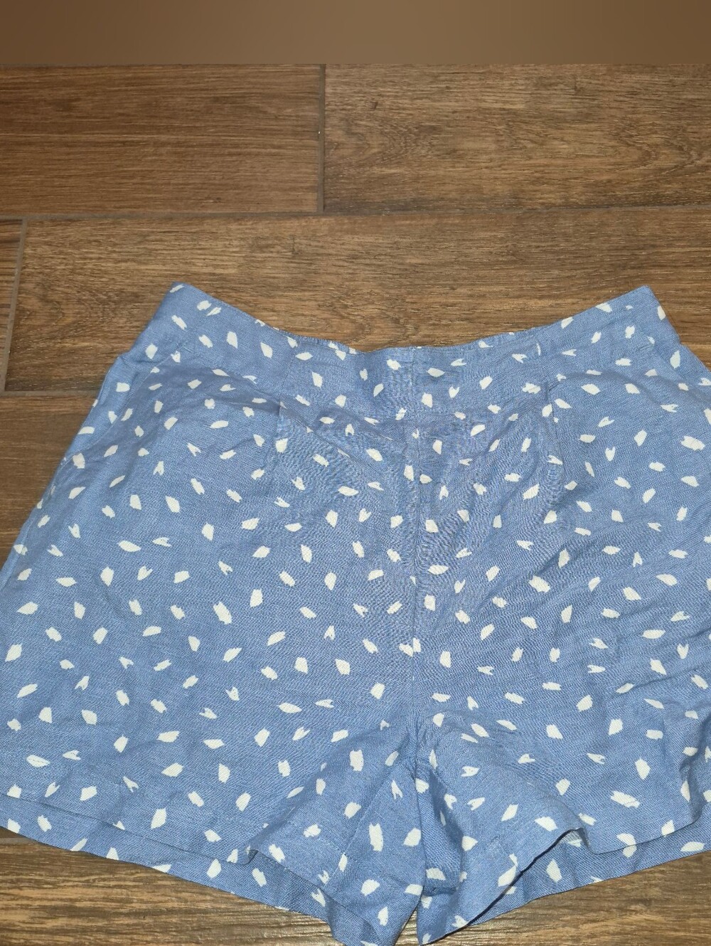 Workshop Republic Clothing Blue Printed Womens  Shorts